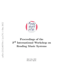 Proceedings of the 3rd International Workshop on Reading Music Systems