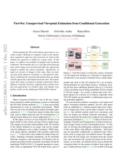 ViewNet: Unsupervised Viewpoint Estimation from Conditional Generation