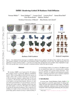 DiffRF: Rendering-Guided 3D Radiance Field Diffusion