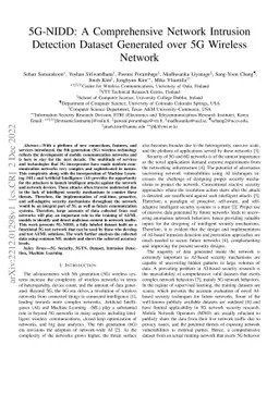 5G-NIDD: A Comprehensive Network Intrusion Detection Dataset Generated
  over 5G Wireless Network