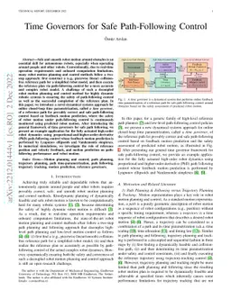 Time Governors for Safe Path-Following Control