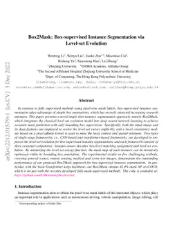 Box2Mask: Box-supervised Instance Segmentation via Level-set Evolution