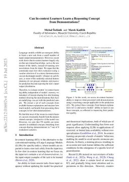 Can In-context Learners Learn a Reasoning Concept from Demonstrations?