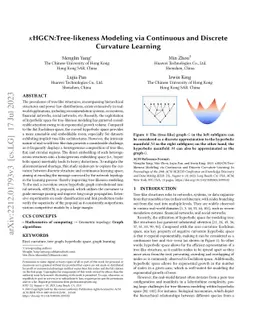 kHGCN: Tree-likeness Modeling via Continuous and Discrete Curvature
  Learning