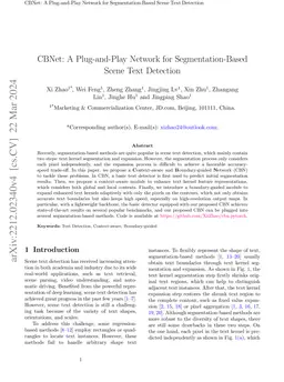 CBNet: A Plug-and-Play Network for Segmentation-Based Scene Text
  Detection