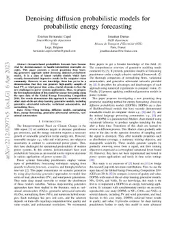 Denoising diffusion probabilistic models for probabilistic energy
  forecasting