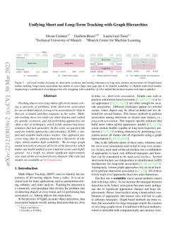 Unifying Short and Long-Term Tracking with Graph Hierarchies