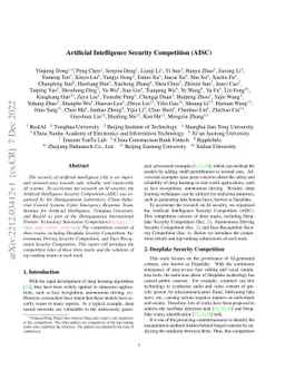 Artificial Intelligence Security Competition (AISC)