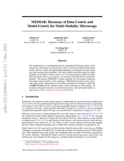 MEDIAR: Harmony of Data-Centric and Model-Centric for Multi-Modality
  Microscopy