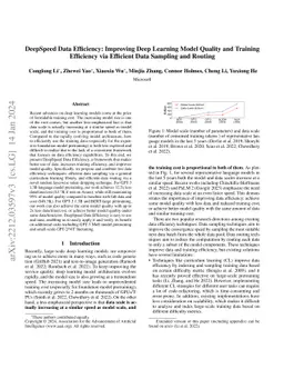 DeepSpeed Data Efficiency: Improving Deep Learning Model Quality and
  Training Efficiency via Efficient Data Sampling and Routing