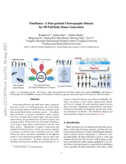 FineDance: A Fine-grained Choreography Dataset for 3D Full Body Dance
  Generation
