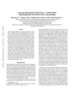 Learning Polysemantic Spoof Trace: A Multi-Modal Disentanglement Network
  for Face Anti-spoofing