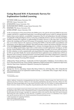 Going Beyond XAI: A Systematic Survey for Explanation-Guided Learning