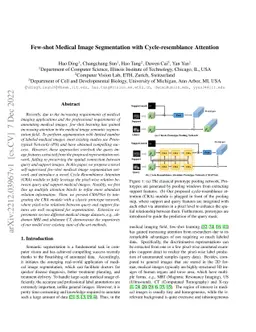 Few-shot Medical Image Segmentation with Cycle-resemblance Attention