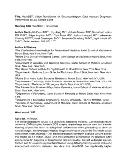 HeartBEiT: Vision Transformer for Electrocardiogram Data Improves
  Diagnostic Performance at Low Sample Sizes