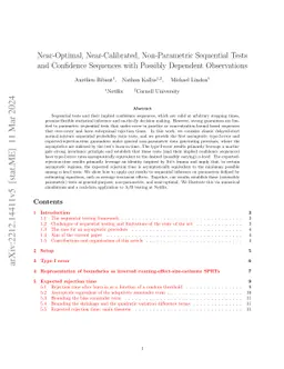 Near-Optimal Non-Parametric Sequential Tests and Confidence Sequences
  with Possibly Dependent Observations