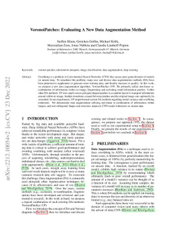 VoronoiPatches: Evaluating A New Data Augmentation Method