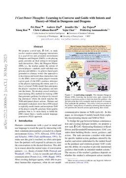 I Cast Detect Thoughts: Learning to Converse and Guide with Intents and
  Theory-of-Mind in Dungeons and Dragons