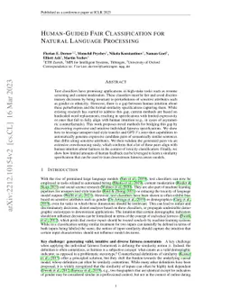 Human-Guided Fair Classification for Natural Language Processing
