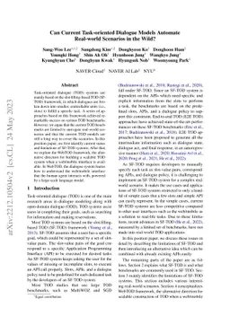 Can Current Task-oriented Dialogue Models Automate Real-world Scenarios
  in the Wild?