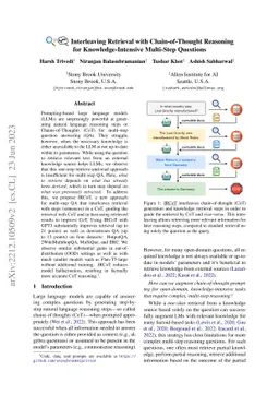 Interleaving Retrieval with Chain-of-Thought Reasoning for
  Knowledge-Intensive Multi-Step Questions