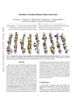 Full-Body Articulated Human-Object Interaction