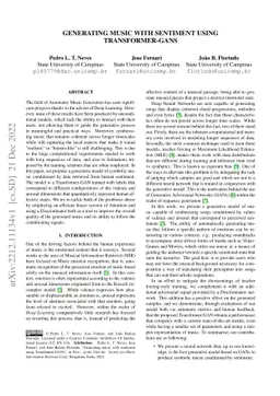 Generating music with sentiment using Transformer-GANs