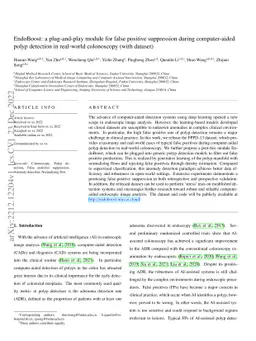 EndoBoost: a plug-and-play module for false positive suppression during
  computer-aided polyp detection in real-world colonoscopy (with dataset)