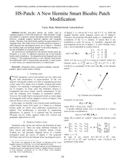 HS-Patch: A New Hermite Smart Bicubic Patch Modification
