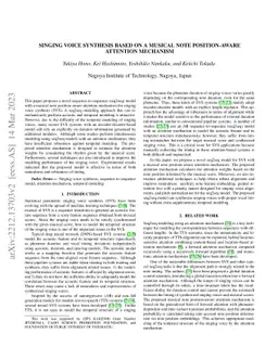 Singing Voice Synthesis Based on a Musical Note Position-Aware Attention
  Mechanism