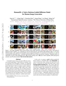 HumanSD: A Native Skeleton-Guided Diffusion Model for Human Image
  Generation