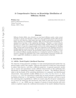 A Comprehensive Survey on Knowledge Distillation of Diffusion Models