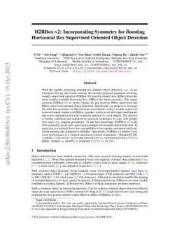 H2RBox-v2: Incorporating Symmetry for Boosting Horizontal Box Supervised
  Oriented Object Detection
