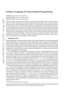 Scallop: A Language for Neurosymbolic Programming