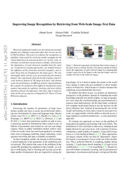 Improving Image Recognition by Retrieving from Web-Scale Image-Text Data