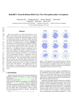 RoboBEV: Towards Robust Bird's Eye View Perception under Corruptions