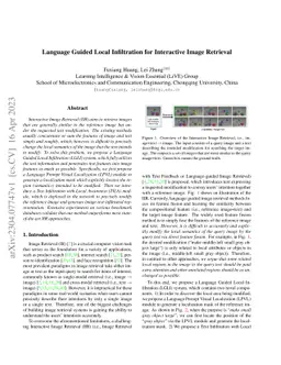Language Guided Local Infiltration for Interactive Image Retrieval