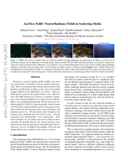 SeaThru-NeRF: Neural Radiance Fields in Scattering Media