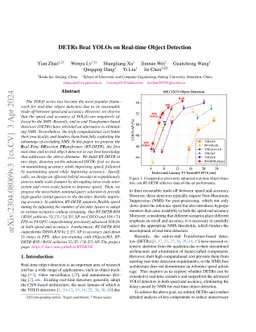 DETRs Beat YOLOs on Real-time Object Detection