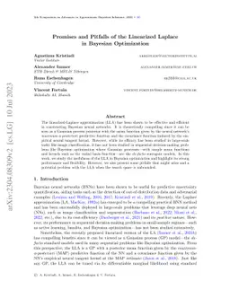 Promises and Pitfalls of the Linearized Laplace in Bayesian Optimization