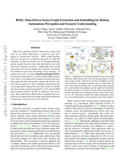 RS2G: Data-Driven Scene-Graph Extraction and Embedding for Robust
  Autonomous Perception and Scenario Understanding