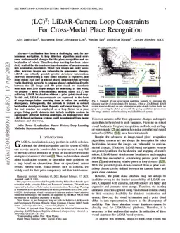 (LC)$^2$: LiDAR-Camera Loop Constraints For Cross-Modal Place
  Recognition