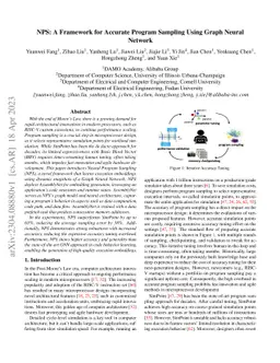 NPS: A Framework for Accurate Program Sampling Using Graph Neural
  Network