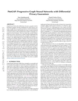 ProGAP: Progressive Graph Neural Networks with Differential Privacy
  Guarantees