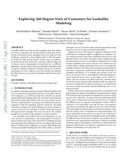 Exploring 360-Degree View of Customers for Lookalike Modeling