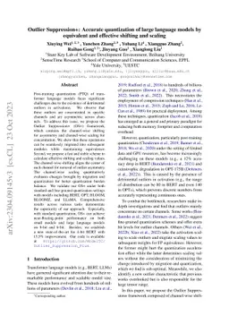 Outlier Suppression+: Accurate quantization of large language models by
  equivalent and optimal shifting and scaling