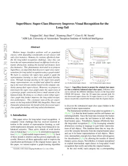 SuperDisco: Super-Class Discovery Improves Visual Recognition for the Long-Tail