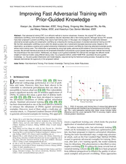 Improving Fast Adversarial Training with Prior-Guided Knowledge