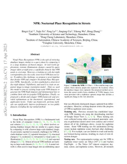 NPR: Nocturnal Place Recognition in Streets