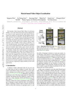 Sketch-based Video Object Localization